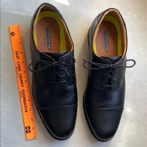 Florsheim Men's Black Oxford Leather Dress Shoes Size 13D